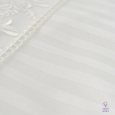 Дитячий постільний комплект Veres Ivory Lace 6 одиниць